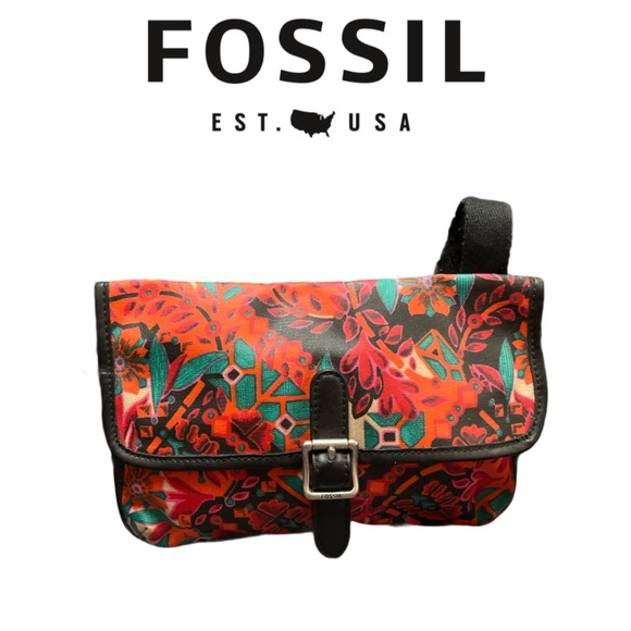 Fossil Mini Key-Per Flap Crossbody